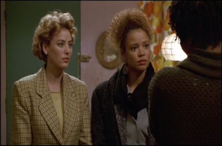 What is the name of the district in Chicago that Helen and Bernadette go to, to investigate the Candyman myth?