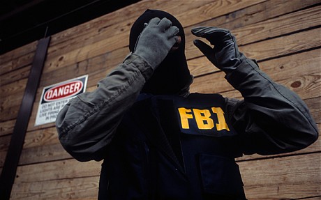 Which two characters are members of the FBI?