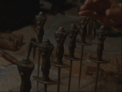 Who assembled the seven Daggers of Meggido?